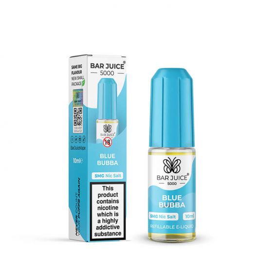Bar Juice 5000 - Blue Bubba Nic Salt E-Liquid - 10ml - 10mg